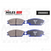 Тормозные колодки дисковые, комплект MILES 1436967768 E500003 CBE3 Z - Изображение 2
