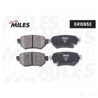 Тормозные колодки дисковые, комплект MILES CG VK8IQ 1438140760 E410653 - Изображение 2