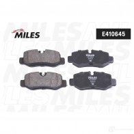 Тормозные колодки дисковые, комплект MILES 1438140764 Y9E0R 0 E410645 - Изображение 2