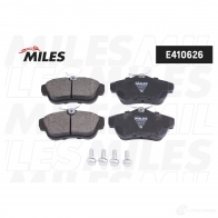 Тормозные колодки дисковые, комплект MILES 1439897436 6E30 DO E410626 - Изображение 2