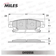 Тормозные колодки дисковые, комплект MILES N AD9B E410556 1436967762 - Изображение 2