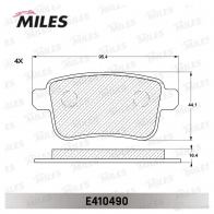 Тормозные колодки дисковые, комплект MILES OZ G9H E410490 1420605036 - Изображение 2
