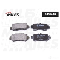 Тормозные колодки дисковые, комплект MILES M60LJ QF 1420604929 E410446 - Изображение 2