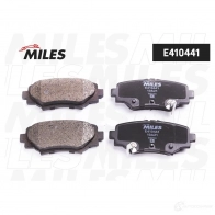 Тормозные колодки дисковые, комплект MILES E410441 Mazda 3 (BM, BN) 3 Седан 1.5 100 л.с. 2014 – 2024 WPEZR H6