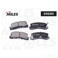 Тормозные колодки дисковые, комплект MILES E410351 DBNZ3 GG 1420605075 - Изображение 2