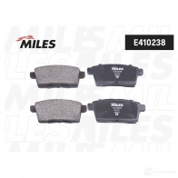Тормозные колодки дисковые, комплект MILES E410238 1420604930 K XTNU1P - Изображение 2