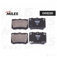 Тормозные колодки дисковые, комплект MILES E410230 1420604982 40 B2O - Изображение 2