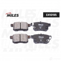 Тормозные колодки дисковые, комплект MILES 1420604590 E410195 NF 6GC - Изображение 2