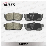 Тормозные колодки дисковые, комплект MILES 1420604987 H6X 4RA E410192 - Изображение 1