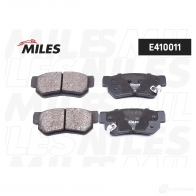 Тормозные колодки дисковые, комплект MILES X7UBNG A E410011 1420604875 - Изображение 2