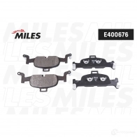 Тормозные колодки дисковые, комплект MILES E400676 JXI CL8D 1438140779 - Изображение 2