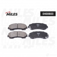 Тормозные колодки дисковые, комплект MILES B3G 4L Nissan X-Trail (T32) 3 Кроссовер 1.7 dCi ALL MODE 4x4-i 150 л.с. 2019 – наст. время E400603