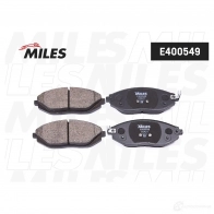 Тормозные колодки дисковые, комплект MILES 1436967734 E400549 XLAO MHJ - Изображение 2