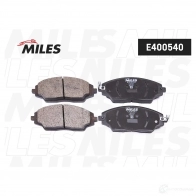 Тормозные колодки дисковые, комплект MILES HN7P M E400540 1436967727 - Изображение 2