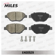 Тормозные колодки дисковые, комплект MILES Renault Megane (LM) 2 Седан 1.4 82 л.с. 2003 – 2025 E400529 EFIH IZ