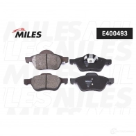 Тормозные колодки дисковые, комплект MILES E400493 1420605039 E5 T2CM - Изображение 2