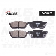 Тормозные колодки дисковые, комплект MILES BUKQ 6L E400420 1420604597 - Изображение 2