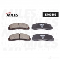 Тормозные колодки дисковые, комплект MILES RT OHQQ E400392 1420603513 - Изображение 2