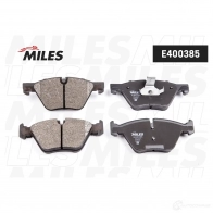 Тормозные колодки дисковые, комплект MILES PN3J UDX 1420603480 E400385 - Изображение 2