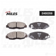 Тормозные колодки дисковые, комплект MILES WIMR M E400359 1420604588 - Изображение 2