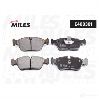 Тормозные колодки дисковые, комплект MILES 1420603484 H 1Y2M E400301 - Изображение 2