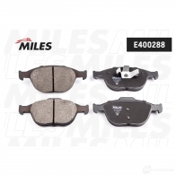 Тормозные колодки дисковые, комплект MILES 1420604584 Q2 SWD E400288 - Изображение 2