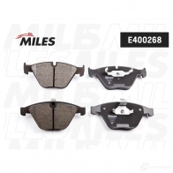 Тормозные колодки дисковые, комплект MILES U6 OSI E400268 1420603490 - Изображение 2