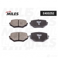 Тормозные колодки дисковые, комплект MILES E400252 0GXMMW H 1420605066 - Изображение 2