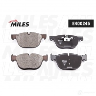 Тормозные колодки дисковые, комплект MILES E400245 B C2QB28 1420603499 - Изображение 2