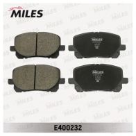 Тормозные колодки дисковые, комплект MILES E400232 F3CZ JUS 1420605074