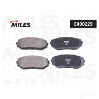 Тормозные колодки дисковые, комплект MILES E400229 1420604931 C0XD B - Изображение 2