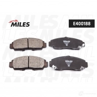 Тормозные колодки дисковые, комплект MILES 1420604594 83J6 H E400188 - Изображение 2