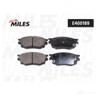Тормозные колодки дисковые, комплект MILES E400189 1420604927 2N9UI 1 - Изображение 2