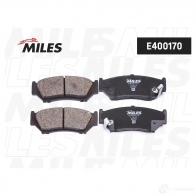 Тормозные колодки дисковые, комплект MILES 8YU1 G E400170 1420605059 - Изображение 2