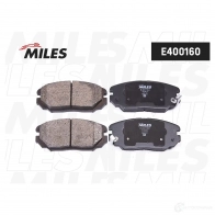 Тормозные колодки дисковые, комплект MILES 1420604890 G I4RK1 E400160 - Изображение 2
