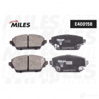 Тормозные колодки дисковые, комплект MILES E400158 1420605002 U VY448 - Изображение 2