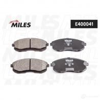 Тормозные колодки дисковые, комплект MILES 1420604990 6X7M 37Q E400041 - Изображение 2