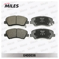 Тормозные колодки дисковые, комплект MILES 1420604887 6YF F0 E400036