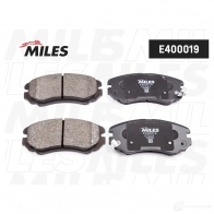 Тормозные колодки дисковые, комплект MILES LBF 90P E400019 1420604892 - Изображение 2