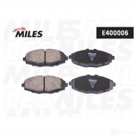 Тормозные колодки дисковые, комплект MILES E400006 MF4HVW Y 1420603535 - Изображение 2