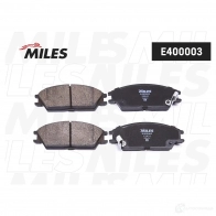 Тормозные колодки дисковые, комплект MILES XJL X6A 1420604870 E400003 - Изображение 2