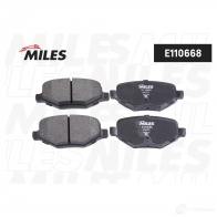 Тормозные колодки дисковые, комплект MILES NGG 65 E110668 1439897432 - Изображение 2