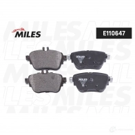 Тормозные колодки дисковые, комплект MILES E 17CPY 1439897429 E110647 - Изображение 2