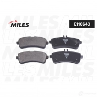 Тормозные колодки дисковые, комплект MILES E110643 1439897428 7C I8QUQ - Изображение 2