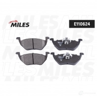 Тормозные колодки дисковые, комплект MILES E110624 1438140837 QL RWB - Изображение 2
