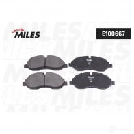 Тормозные колодки дисковые, комплект MILES VSE5 B E100667 1439897423 - Изображение 2