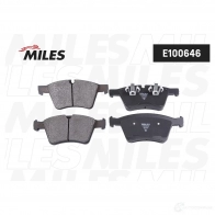 Тормозные колодки дисковые, комплект MILES OV1H 3 E100646 1439897419 - Изображение 2