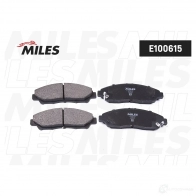 Тормозные колодки дисковые, комплект MILES MKZM C E100615 1438140865