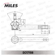 Рулевой наконечник MILES DC17198 3X FNWX7 1436967234 - Изображение 3