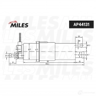 Топливный насос MILES 4KH B2N 1420685021 AP44131 - Изображение 2